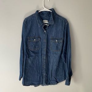 Universal Thread Denim Long Sleeve Shirt
